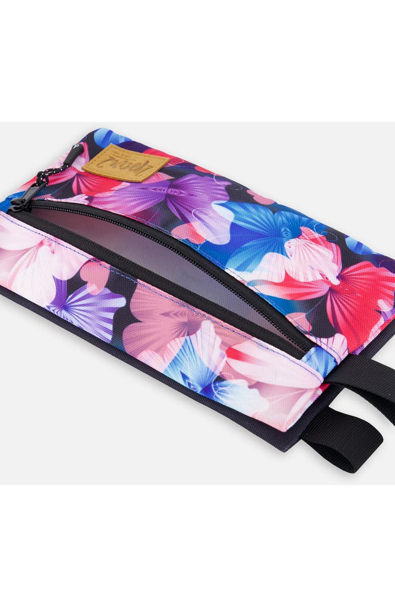 Deux par Deux Double Pencil Case Butterfly, Alternate, color, Black