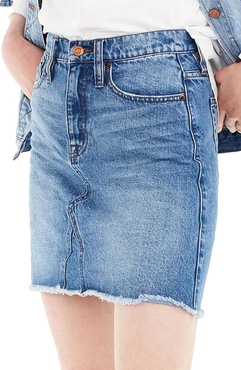 J.Crew Denim Skirt, Main, color,