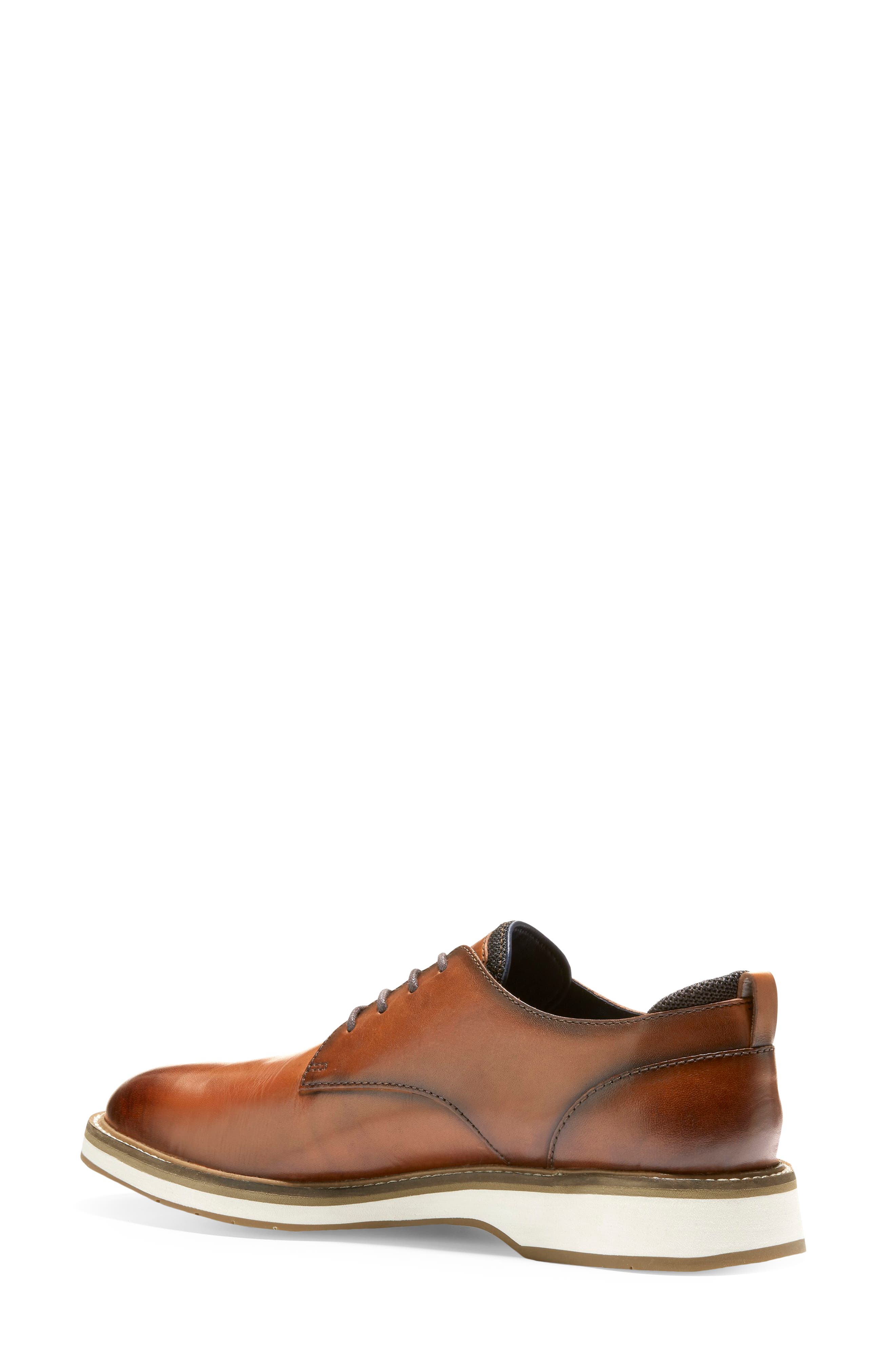 Cole Haan Osborn Plain Toe Derby, Alternate, color, British Tan / Ivory
