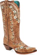 CORRAL Floral Embroidered Western Boot
