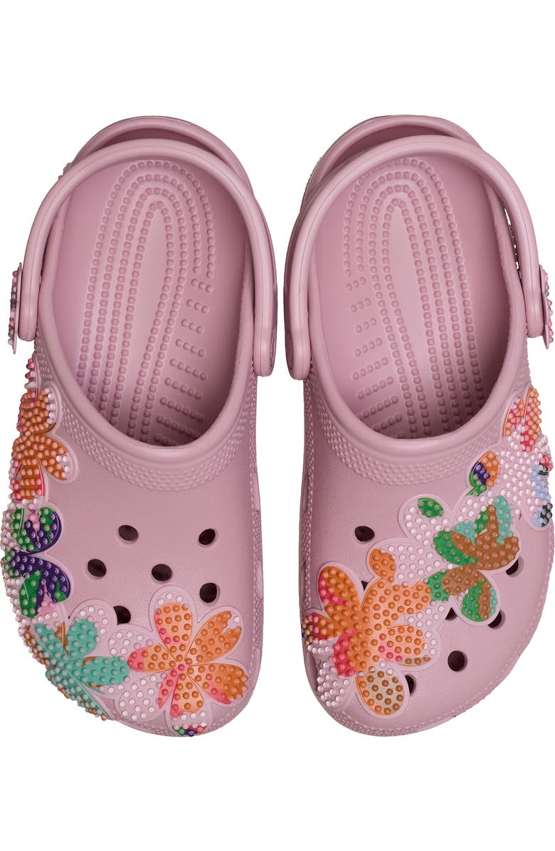 CROCS Classic Beaded Clog, Alternate, color, Mauve