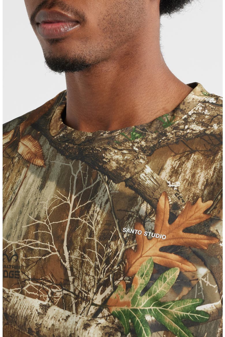 x Realtree EDGE Camo Cotton T-Shirt, Alternate, color, CAMOUFLAGE