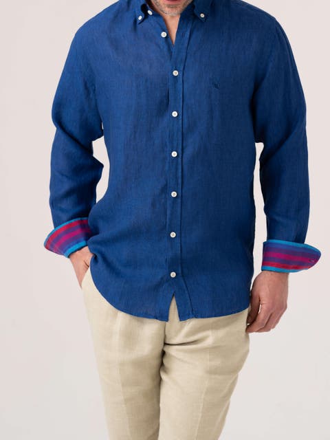 Classic Linen Long Sleeve Shirt