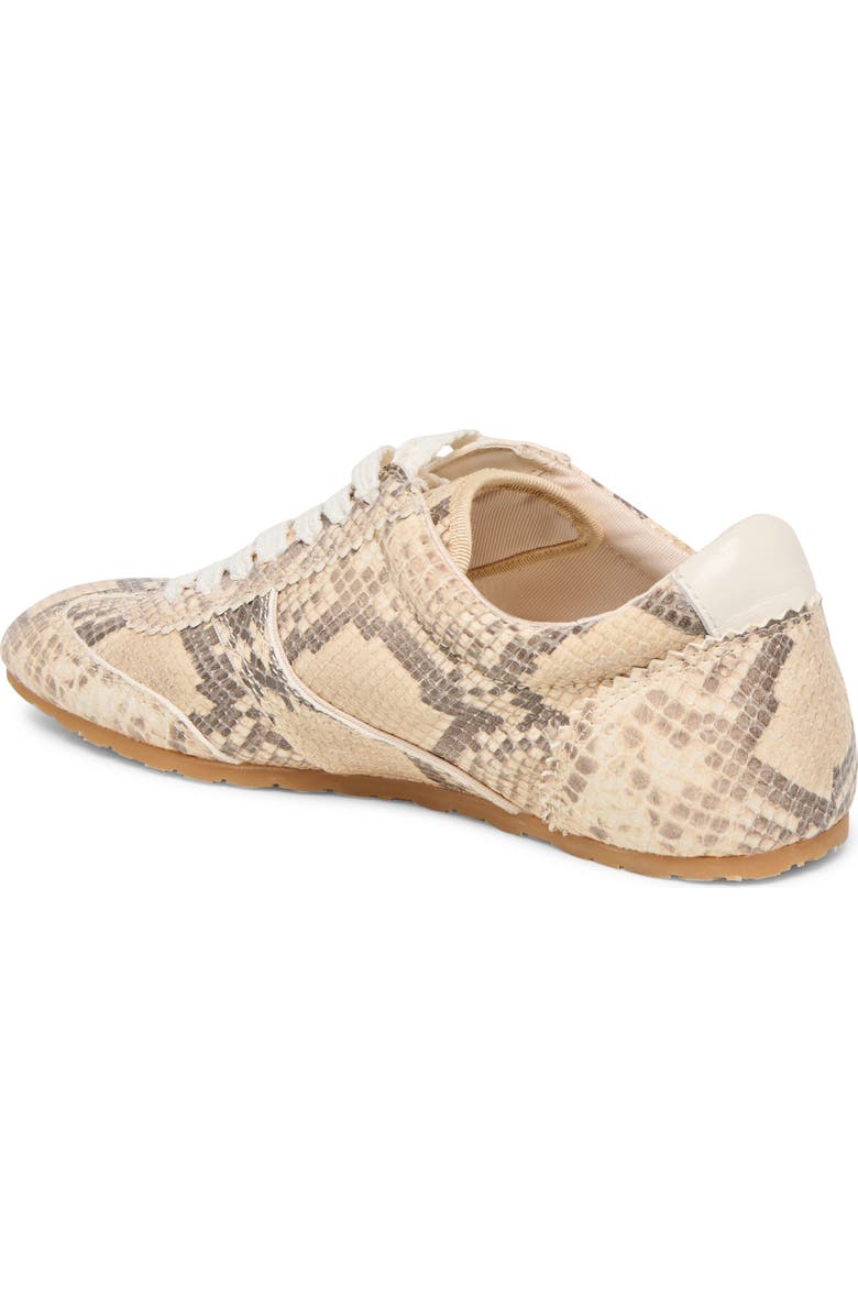 Dolce Vita Dorie Sneaker, Alternate, color, Natural Snake Embossed Leather
