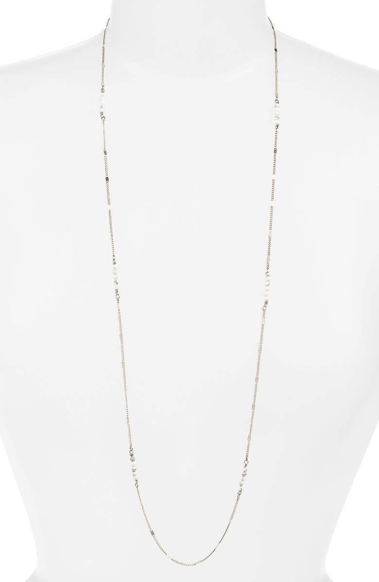 Nordstrom Beaded Station Necklace, Main, color, 
