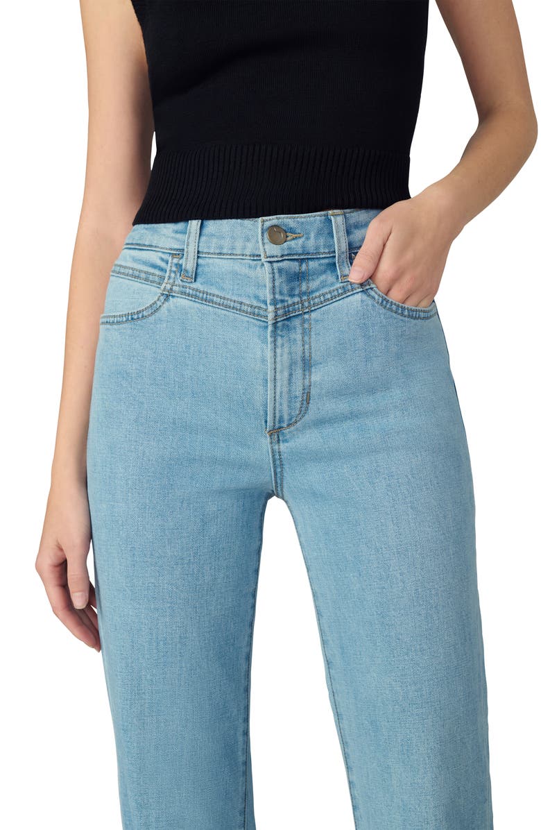 Joe's V-Yoke High Waist Flare Jeans, Alternate, color, Auckland
