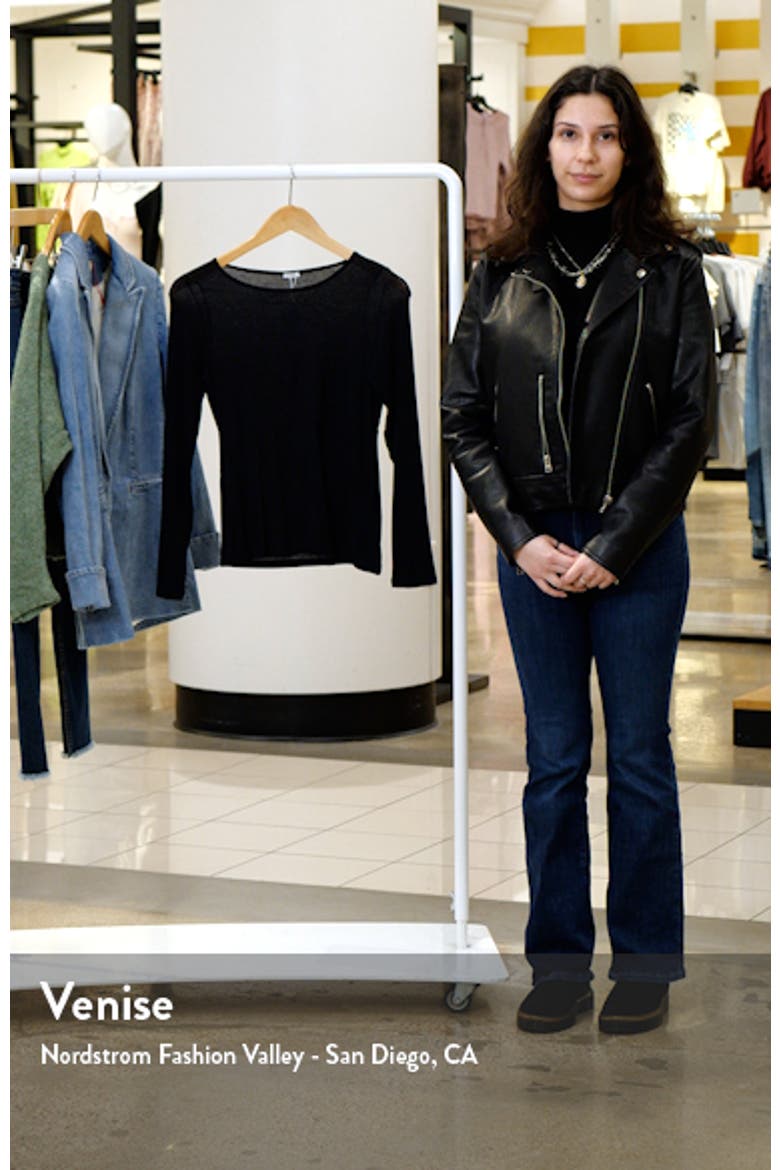 Perfect Line Modal & Cashmere Blend T-Shirt video