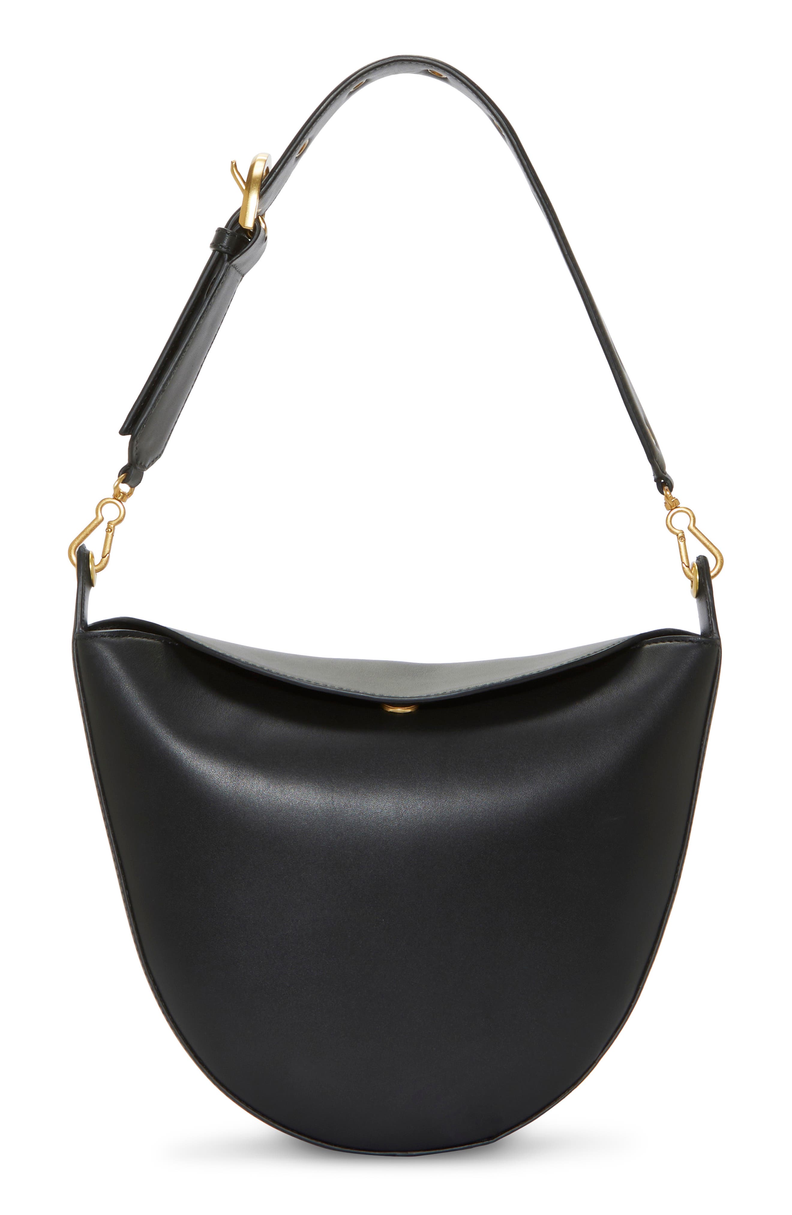 Vince Camuto Barlo Leather Shoulder Bag, Main, color, 