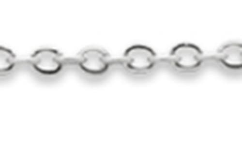 Monica Vinader Super Fine Chain Necklace In White