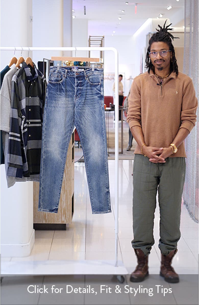 Trek Slim Fit Distressed Jeans, sales video thumbnail