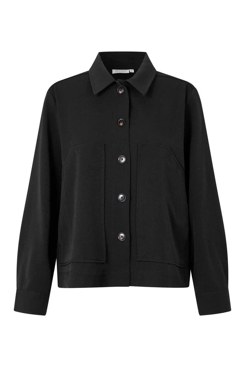 MaJettina Regular Fit Short Jacket, Alternate, color, Black
