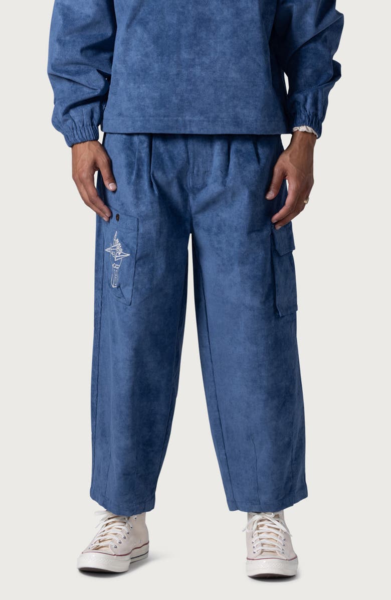 HONOR THE GIFT Corduroy Baggy Cargo Pants, Main, color,