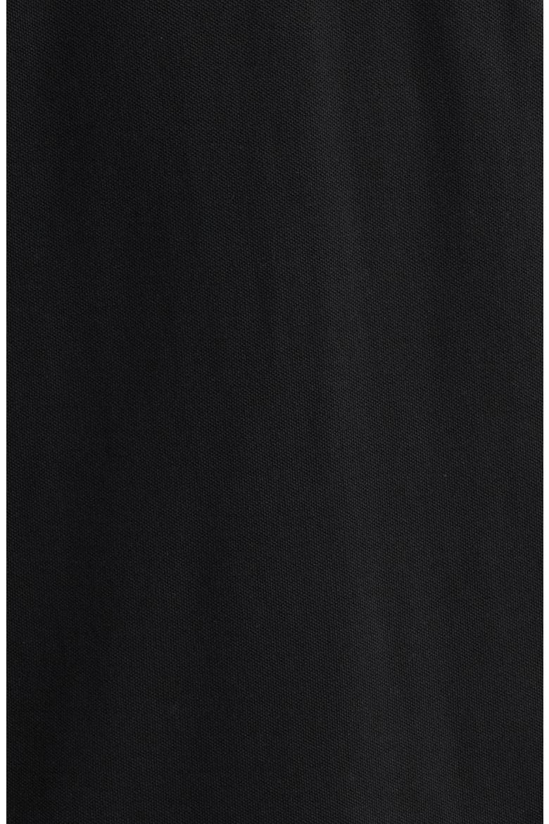 Pio Piqué Pima Cotton Polo, Alternate, color, BLACK