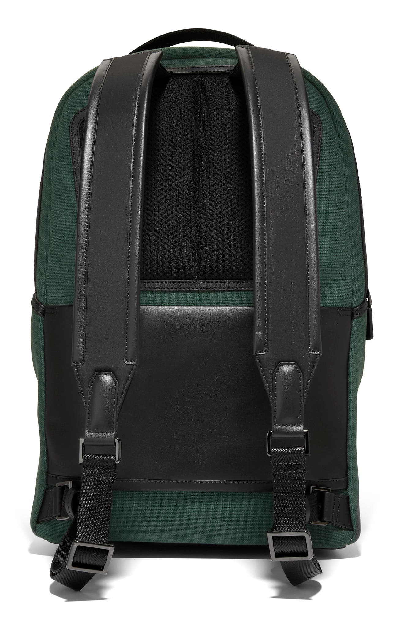 Cole Haan Triboro Canvas & Leather Backpack, Alternate, color, 