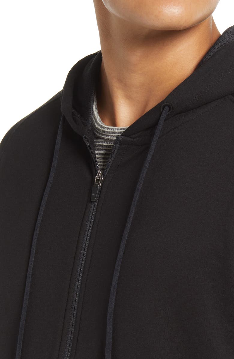 Zella Z Fleece Zip Hoodie, Alternate, color,