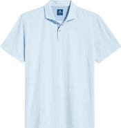 johnnie-O Starnes Heathered Cotton Blend Polo