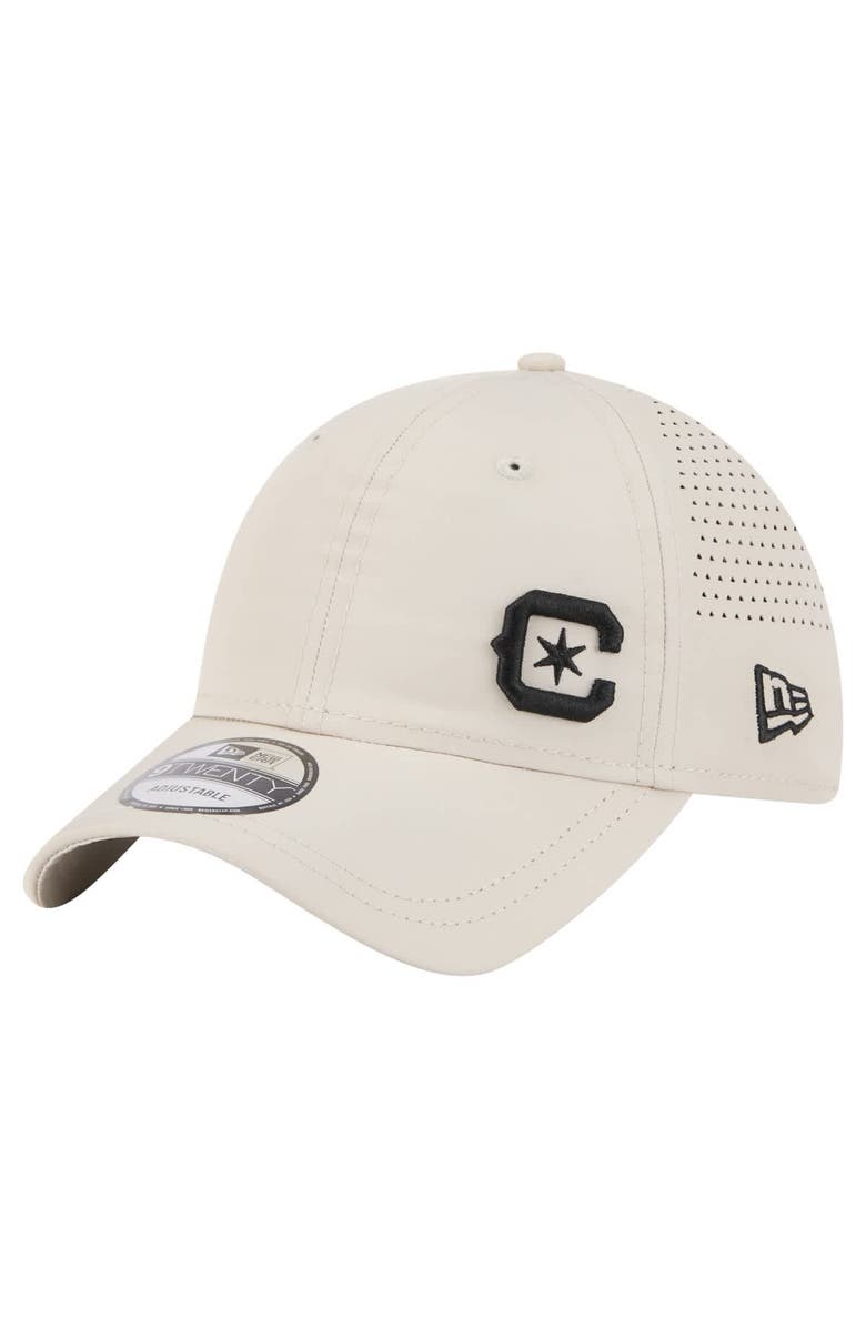 New Era Men's New Era Tan Chicago Fire Active 9TWENTY Adjustable Hat, Main, color, Tan