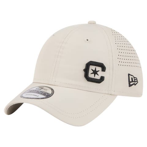 Men's New Era  Tan Chicago Fire Active 9TWENTY Adjustable Hat