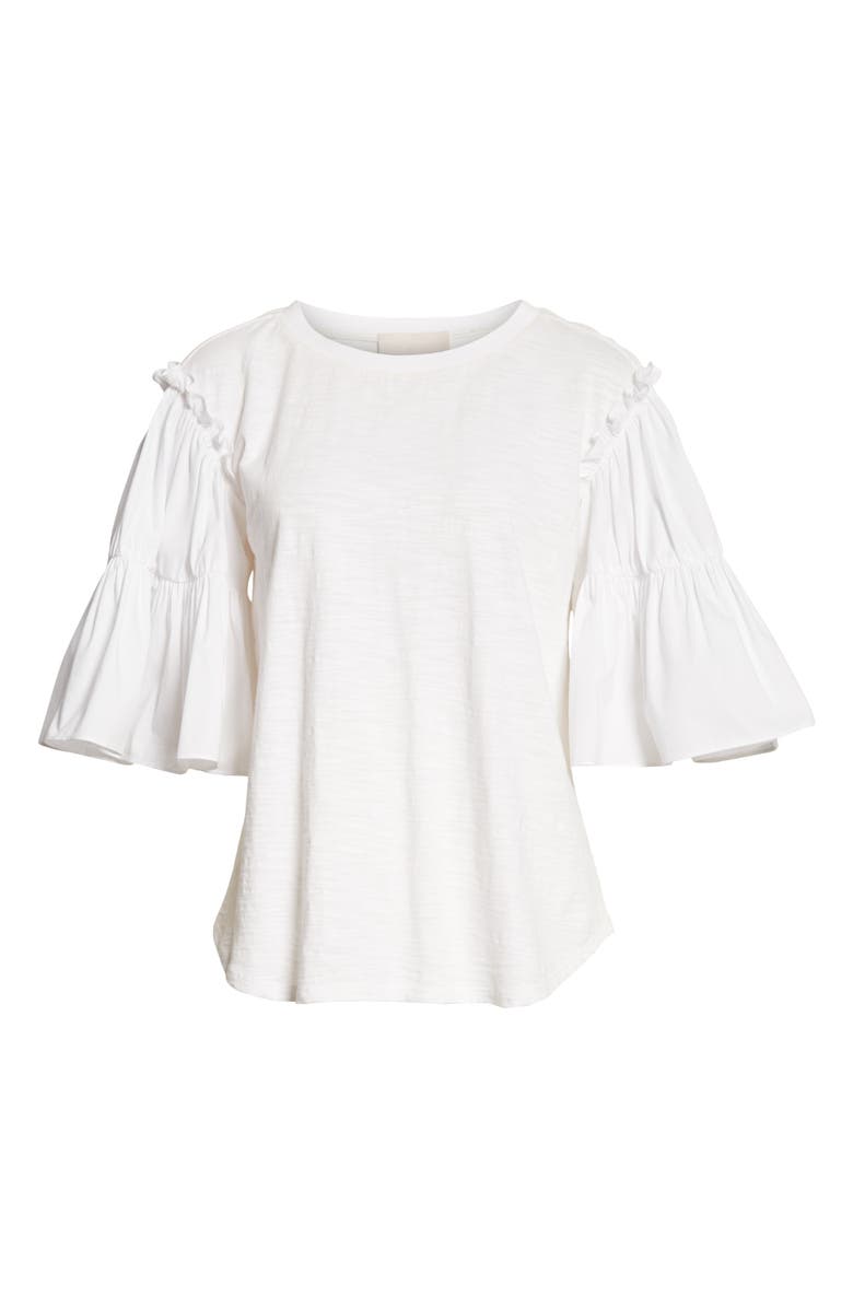 Cinq à Sept Hailey Ruffle Sleeve Top, Alternate, color,
