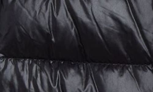 Moncler Courcelles Glossed Shell Parka Coat In Black