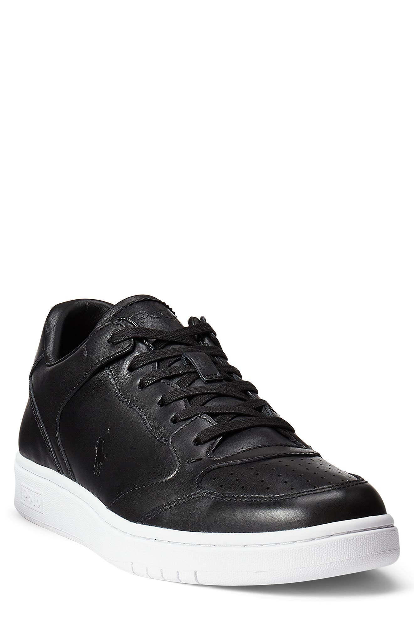 Ralph Lauren Polo Court Lux Sneaker, Main, color, 