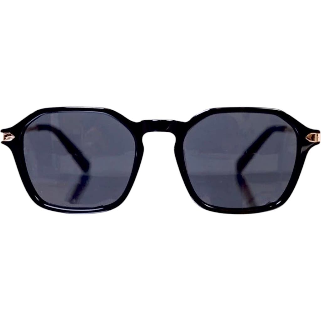 Tribal Eyes Tribal Ëyës Tourmaline Black Square 51mm Sunglasses