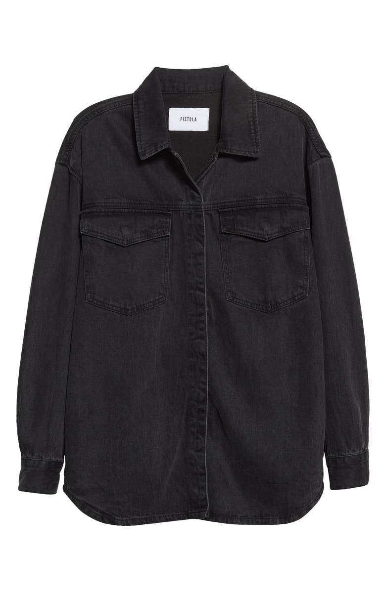Pistola Mandy Oversize Shacket, Alternate, color, 