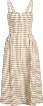 Reformation Roma Linen Sundress