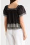 selected Black / Ecru