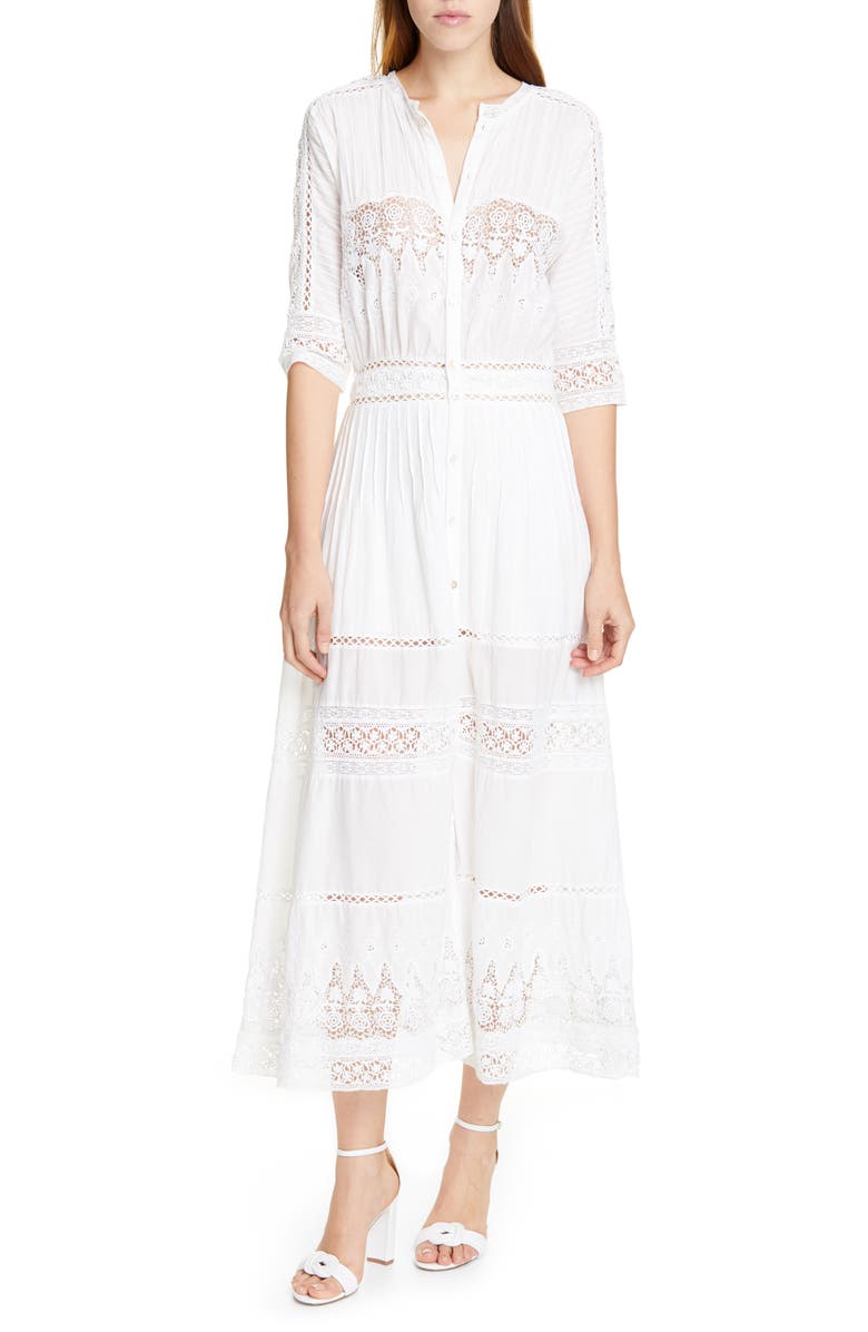 LoveShackFancy Beth Maxi Dress, Main, color, 