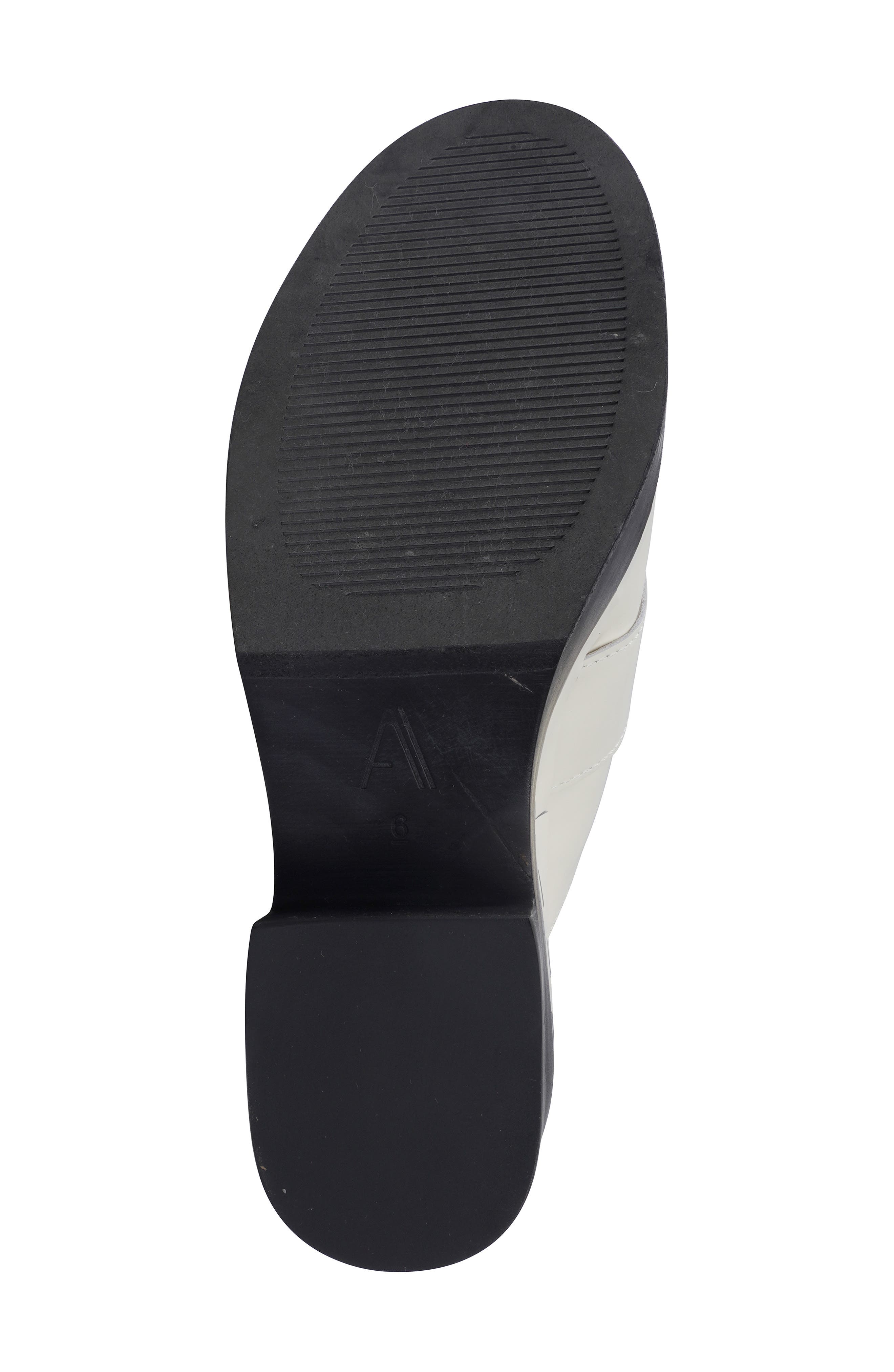 Tally Platform Mule, Alternate, color, CREAM LEATHER