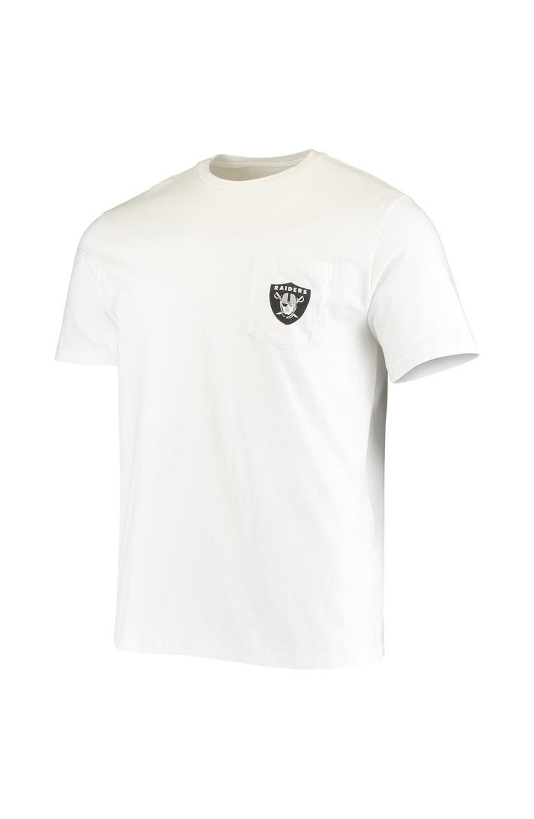 vineyard vines Men's Vineyard Vines White Las Vegas Raiders Big & Tall Helmet T-Shirt, Alternate, color, White