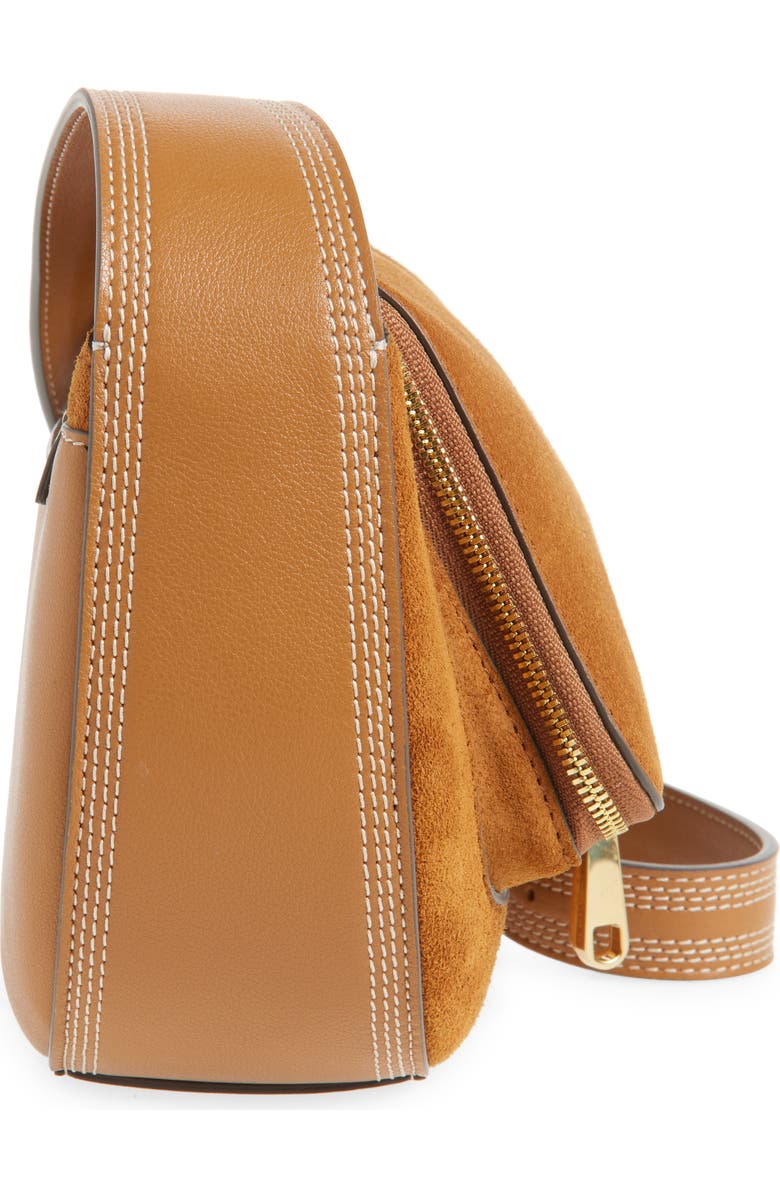 Anya Hindmarch Small Vere Suede Shoulder Bag, Alternate, color,