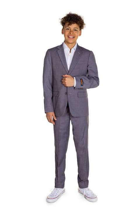 Kids' Grey Two-Piece Suit (Big Kid)