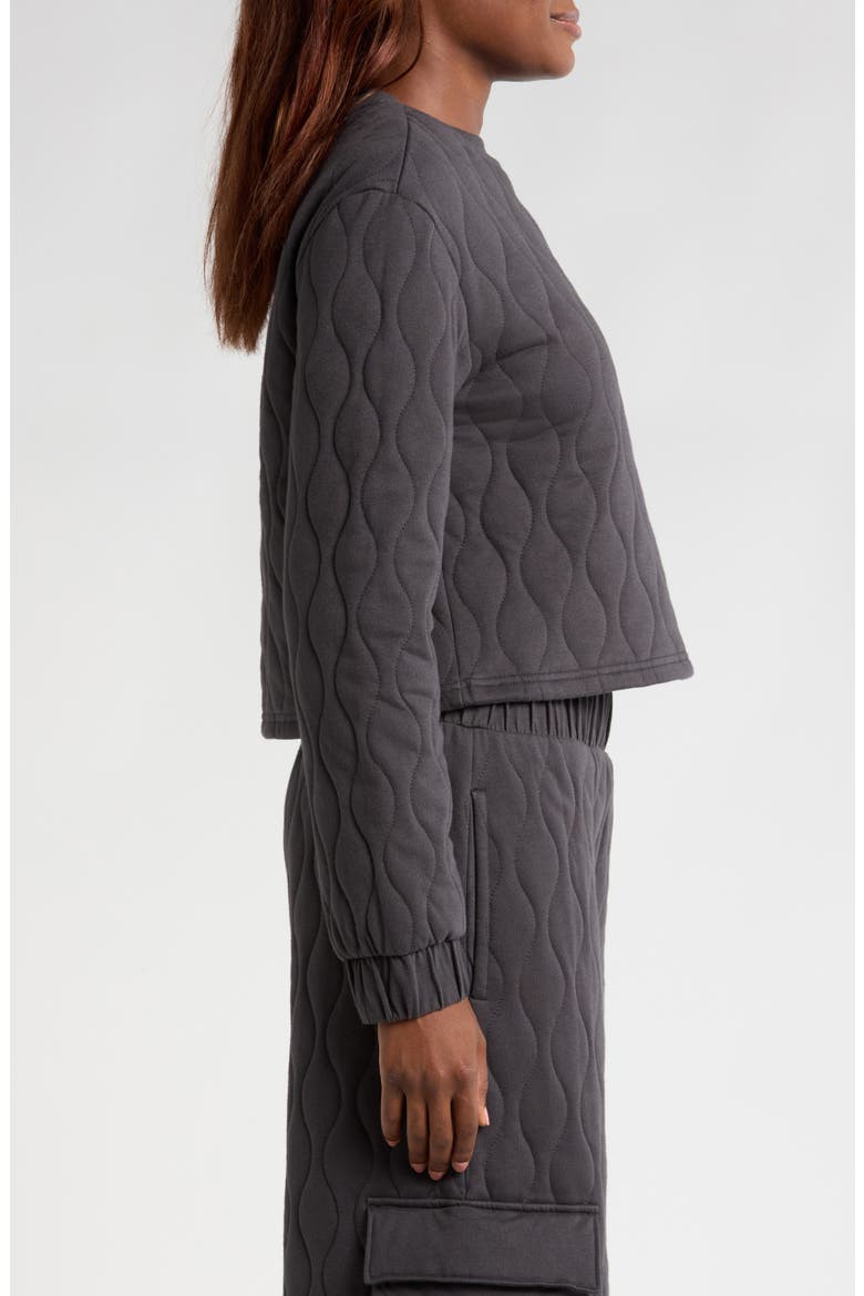 Katie Quilted Lounge Top, Alternate, color, INK
