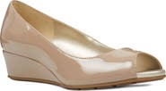 Bandolino Peep Toe Wedge Pump