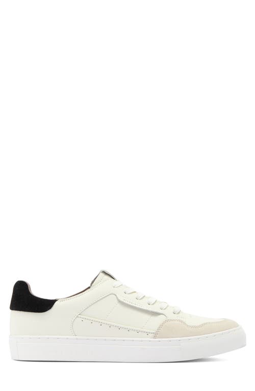 Allsaints Alton Low Top Sneaker In Black/chalk