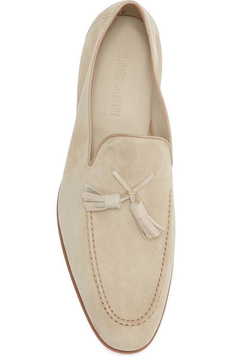 Magnanni Simmon Waterproof Loafer, Alternate, color, Tierra