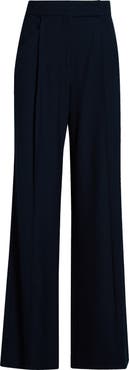 Veronica Beard Marbeau High Waist Wide Leg Pants