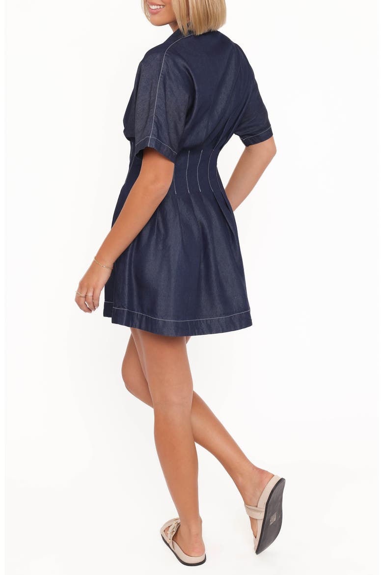 Davine Minidress, Alternate, color, BLUE
