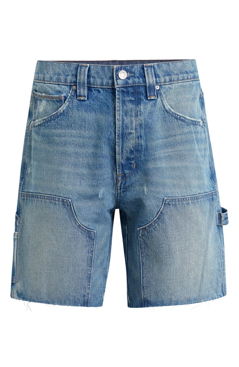Hudson Jeans Cutoff Denim Carpenter Shorts, Alternate, color,