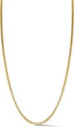 Yield of Men Men's Rounded Box Chain Necklace