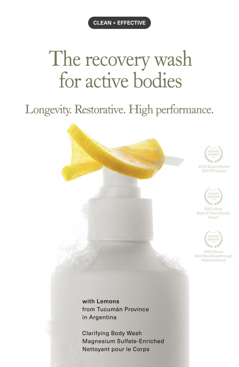 Iota Clarifying Body Wash in Eucalyptus Leaf + Argentine Lemon Rind, Alternate, color,