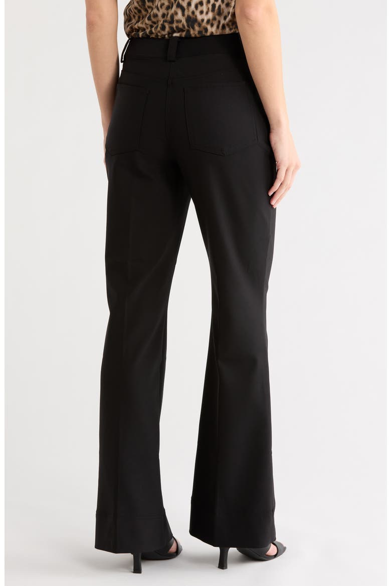 Sport Flare Leg Pants, Alternate, color, BLACK