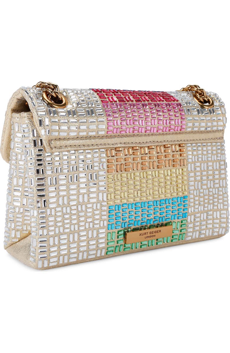 Kurt Geiger London Mini Kensington Crystals Convertible Crossbody Bag, Alternate, color,