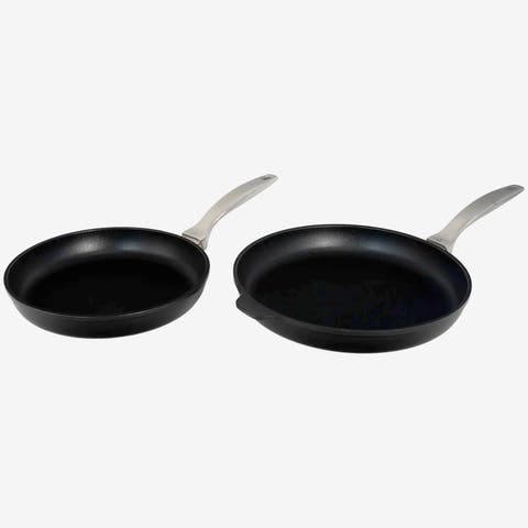 CHD Nonstick Fry Pan Duo, 9.5-Inch & 11-Inch, 2-Piece Set