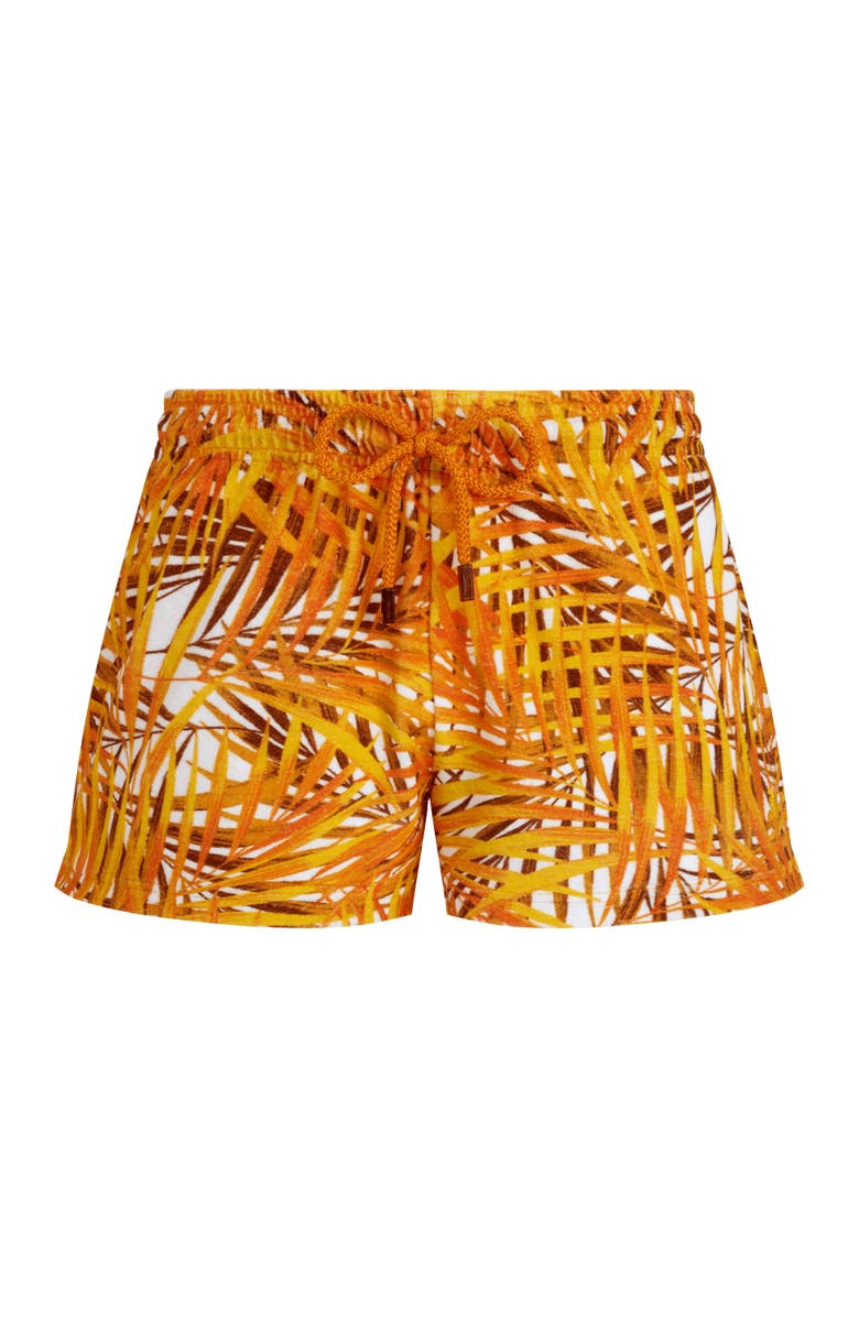 Vilebrequin Women's Palm Leaves Printed Terry Swim Shorts, Alternate, color,