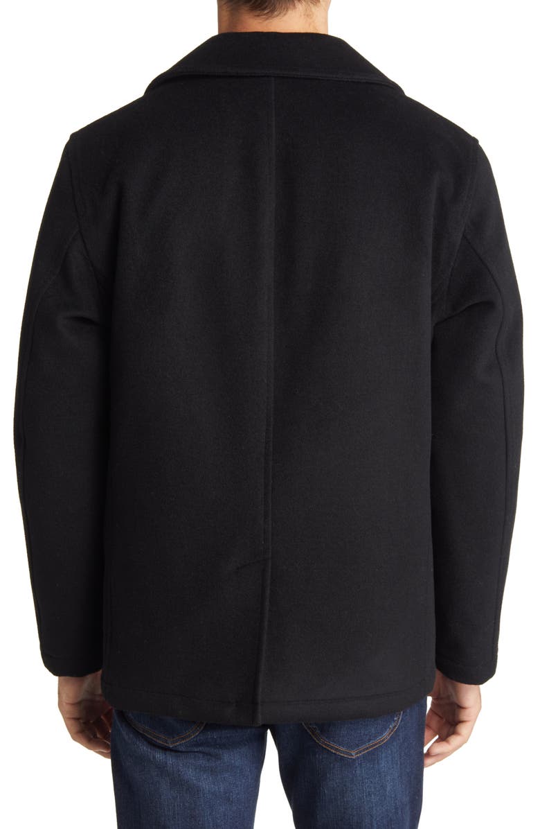 Pendleton Water Resistant Wool Blend Peacoat, Alternate, color, 
