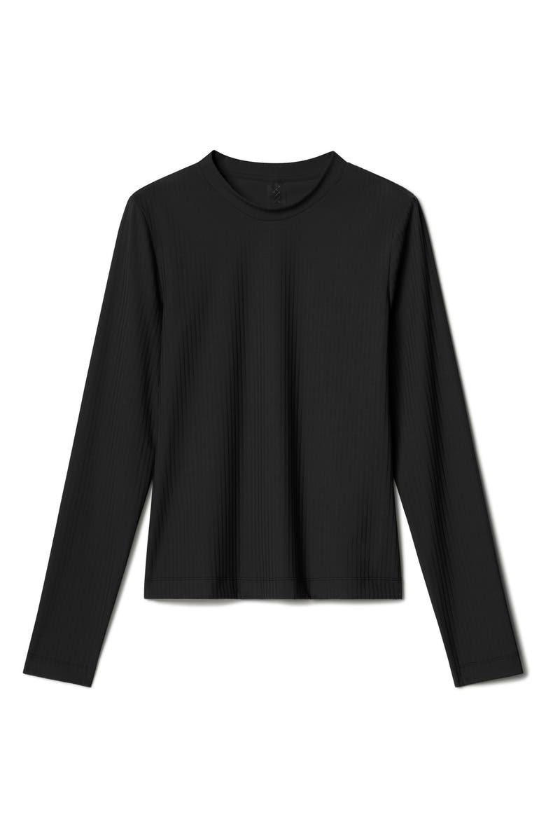 Rhone Modern Rib Long Sleeve Knit T-Shirt, Alternate, color,