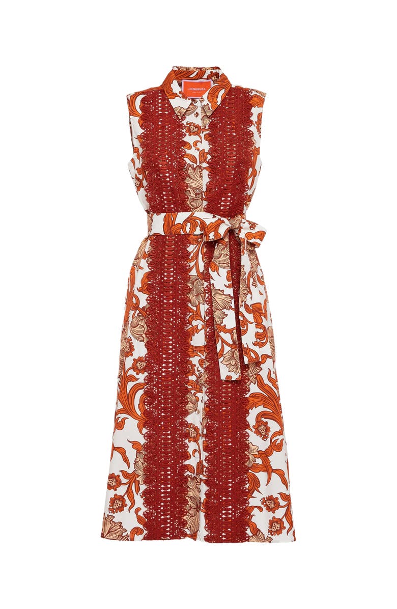 La DoubleJ Tootsie Dress With Lacey Ribbons Reef White, Alternate, color,